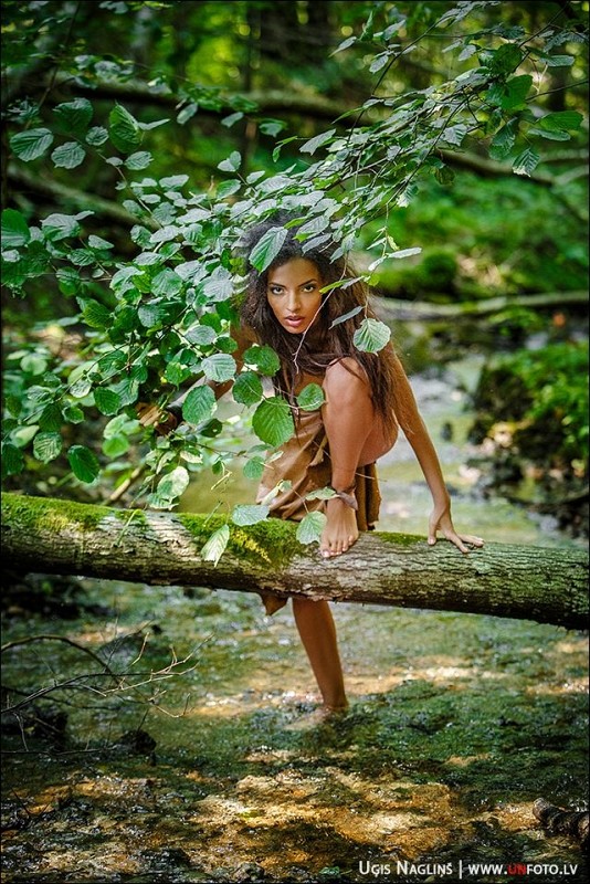Džungļu meitene I Fotosesija džungļu stilā I Fotogrāfs Uģis Nagliņš 104750