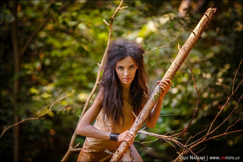 Džungļu meitene I Fotosesija džungļu stilā I Fotogrāfs Uģis Nagliņš 104425