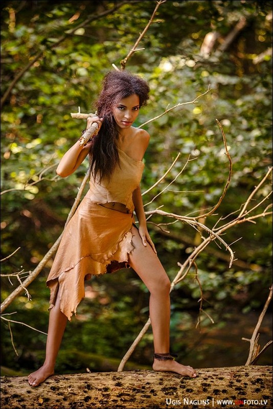 Džungļu meitene I Fotosesija džungļu stilā I Fotogrāfs Uģis Nagliņš 104625