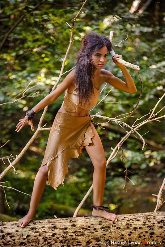 Džungļu meitene I Fotosesija džungļu stilā I Fotogrāfs Uģis Nagliņš 104650