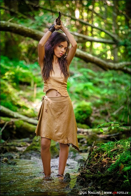 Džungļu meitene I Fotosesija džungļu stilā I Fotogrāfs Uģis Nagliņš 104825