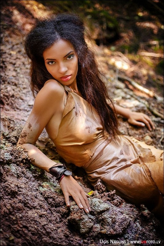Džungļu meitene I Fotosesija džungļu stilā I Fotogrāfs Uģis Nagliņš 104775