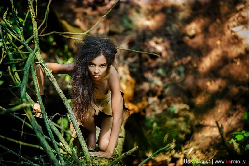 Džungļu meitene I Fotosesija džungļu stilā I Fotogrāfs Uģis Nagliņš 104400