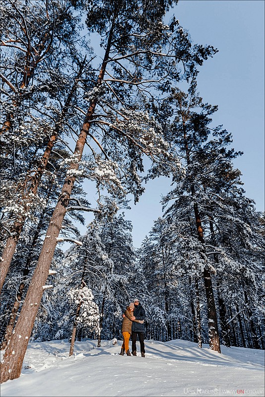 Rūta un Rihards I Pāru fotosesija ziemā I Fotogrāfs Uģis Nagliņš 278700