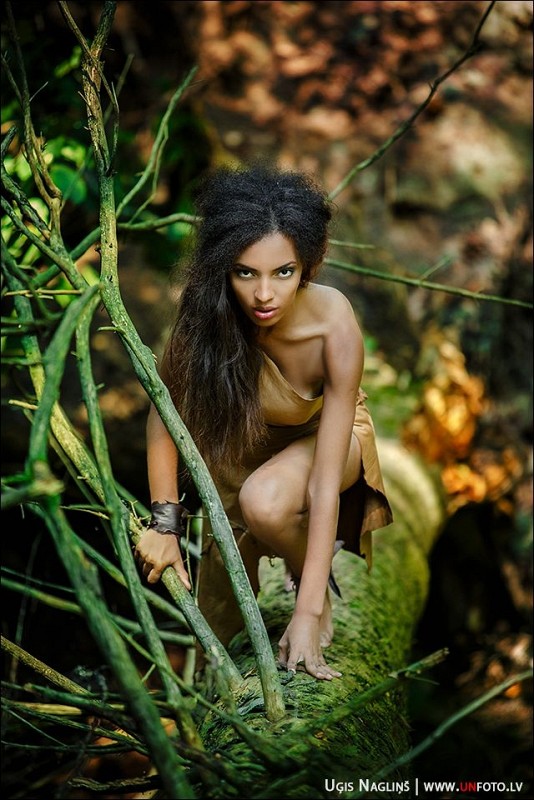 Džungļu meitene I Fotosesija džungļu stilā I Fotogrāfs Uģis Nagliņš 104450