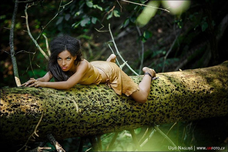 Džungļu meitene I Fotosesija džungļu stilā I Fotogrāfs Uģis Nagliņš 104475