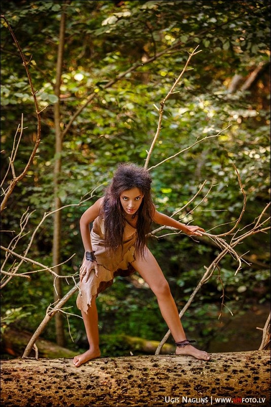 Džungļu meitene I Fotosesija džungļu stilā I Fotogrāfs Uģis Nagliņš 104525