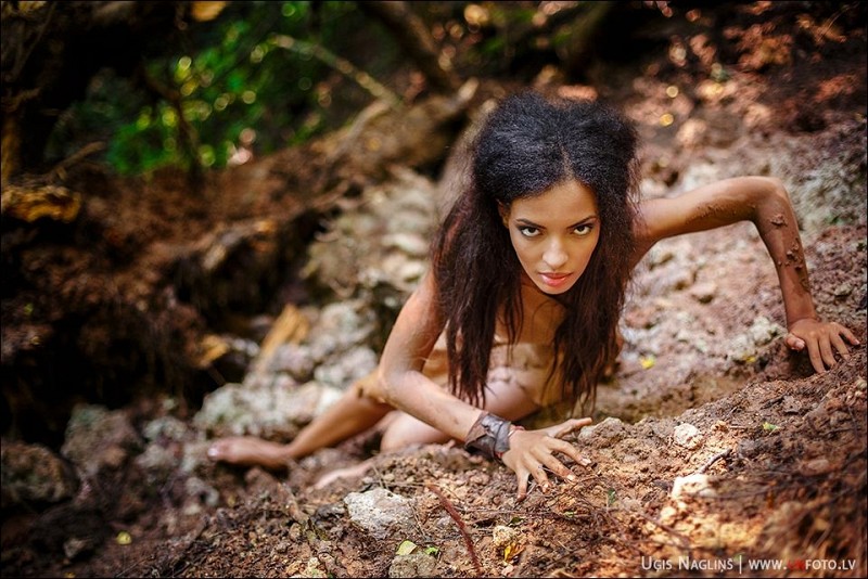 Džungļu meitene I Fotosesija džungļu stilā I Fotogrāfs Uģis Nagliņš 104600
