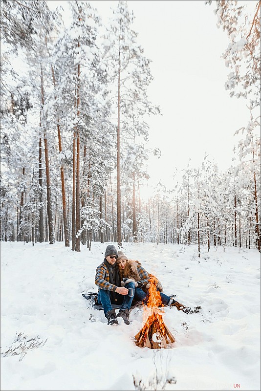 Rūta un Rihards I Pāru fotosesija ziemā I Fotogrāfs Uģis Nagliņš 278025